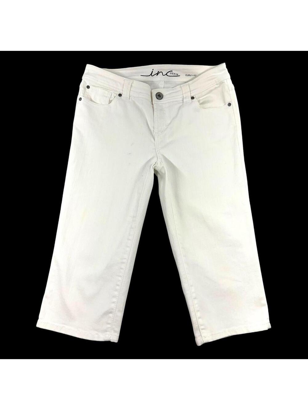 Y2K INC International Concepts White Curvy Fit Capris